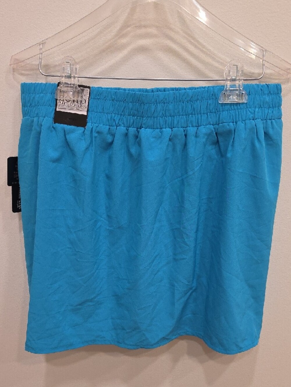 Soho Apparel Turquoise Drawstring Skort - Picture 5 of 8
